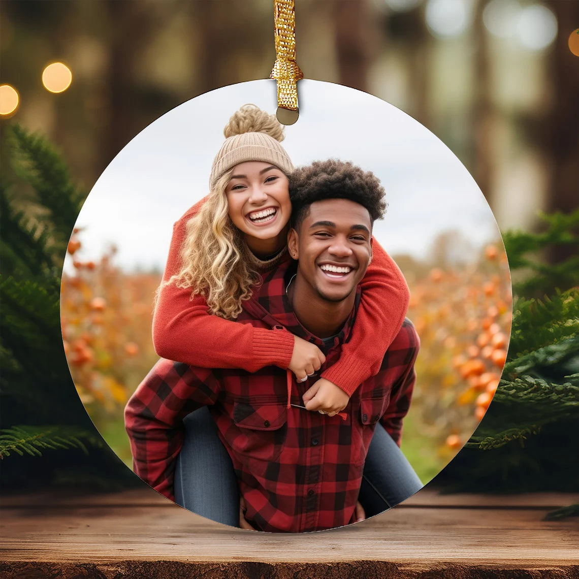 Custom Photo Ornament