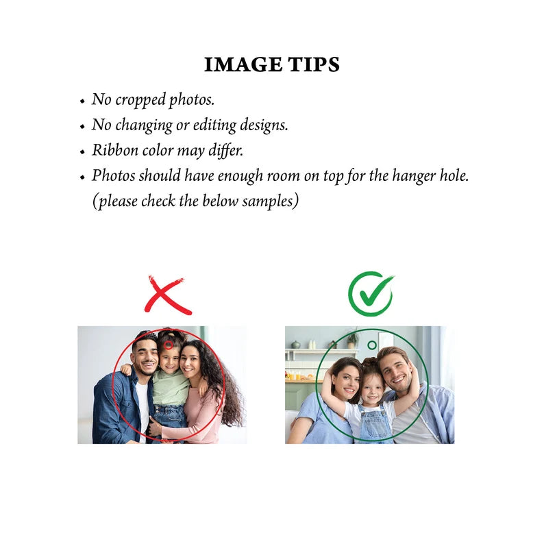 Custom Photo Ornament