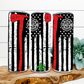 FireFighter Tumbler, 20 Oz. Insulated Tumbler with Lid and Straw