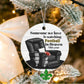 Christmas In Heaven Football Christmas Ornament