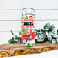 The Most Wonderful Time of The Year Christmas Tumbler, 20 Oz. Insulated Tumbler with Lid and Straw